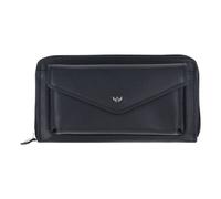 Golden Head Polo Wallet RFID protection Genuine Leather 19.5 cm black