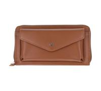 Golden Head Polo Wallet RFID protection Genuine Leather 19.5 cm brown