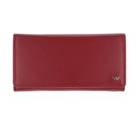 Golden Head Polo Wallet RFID protection Genuine Leather 19 cm red