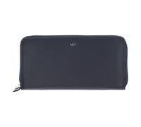 Golden Head Polo Wallet RFID protection Genuine Leather 20 cm blue