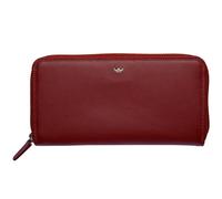 Golden Head Polo Wallet RFID protection Leather 20 cm red