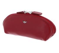 Golden Head Polo Zipped Key Case Red