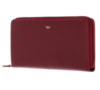 Golden Head Polo Wallet RFID protection Leather 20 cm red