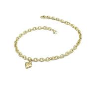 Golden Heart Necklaces For Cats Collars Pet Adjustable Collar Charm Heart Pendant Necklace Princess Collar Pendant Cats