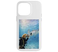 Golden Heart Underwater Case for iPhone 14 Pro Max