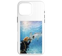Golden Heart Underwater Case for iPhone 16 Pro Max