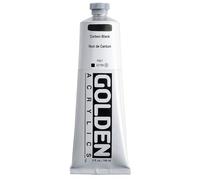 Golden Heavy Body Acrylic - Carbon Black - 5 oz Tube by Golden Artist Colors