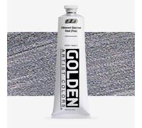 Golden : Heavy Body : Acrylic Paint : 148ml : Stainless Steel Fine Iridescent