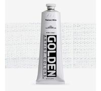 Golden 0001380-3 5oz. Heavy Body Acrylic Paint - Titanium White by Golden Artist Colors