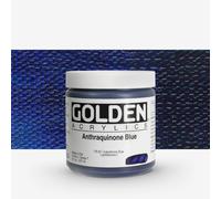 Golden : Heavy Body : Acrylic Paint : 237ml (8oz): Anthraquinone Blue