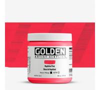 Golden : Heavy Body : Acrylic Paint : 237ml (8oz) : Naphthol Pink II