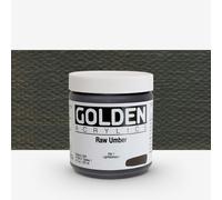 Golden : Heavy Body : Acrylic Paint : 237ml (8oz): Raw Umber
