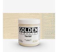 Golden : Heavy Body : Acrylic Paint : 237ml (8oz): Titan Buff