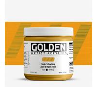 Golden : Heavy Body : Acrylic Paint : 473ml (16oz) : Naples Yellow Deep II
