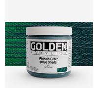 Golden : Heavy Body : Acrylic Paint : 473ml (16oz) : Phthalo Green Blue Shade