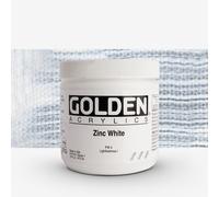 Golden : Heavy Body : Acrylic Paint : 473ml (16oz) : Zinc White