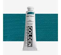 Golden : Heavy Body : Acrylic Paint : 59ml (2oz): Cobalt Turquoise