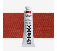 Golden : Heavy Body : Acrylic Paint : 59ml (2oz): Pure Cadmium Red Dark