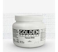 Golden : Heavy Body : Acrylic Paint : 946ml (32oz): Titanium White
