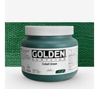 Golden : Heavy Body : Acrylic Paint : 946ml : Cobalt Green : Please allow an extra week for delivery