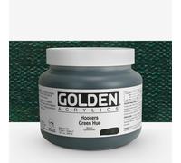 Golden : Heavy Body : Acrylic Paint : 946ml : Hooker's Green Hue : Please allow an extra week for delivery