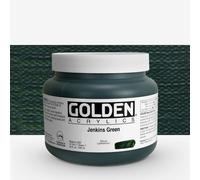 Golden : Heavy Body : Acrylic Paint : 946ml : Jenkins Green : Please allow an extra week for delivery