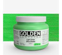 Golden : Heavy Body : Acrylic Paint : 946ml : Light Green Blue Shade : Please allow an extra week for delivery