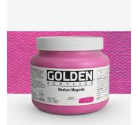Golden : Heavy Body : Acrylic Paint : 946ml : Medium Magenta : Please allow an extra week for delivery