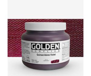 Golden : Heavy Body : Acrylic Paint : 946ml : Quinacridone Violet : Please allow an extra week for delivery