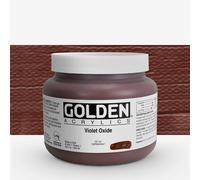 Golden : Heavy Body : Acrylic Paint : 946ml : Violet Oxide : Please allow an extra week for delivery