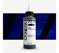 Golden : High Flow : Acrylic Paint : 118ml (4oz): Anthraquinone Blue (Indigo) : S7