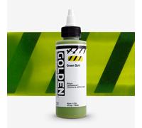 Golden : High Flow : Acrylic Paint : 118ml (4oz): Green Gold : S7
