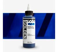 Golden : High Flow : Acrylic Paint : 118ml (4oz): Phthalo Blue (Green Shade) : S4