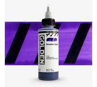 Golden 0008556-4 High Flow Acrylic Transparent Dioxazine Purple 4oz.