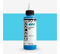 Golden : High Flow : Acrylic Paint : 118ml : Fluorescent Blue : S5