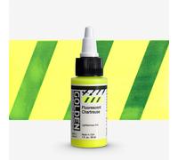Golden Artist Colors High Flow Acrylic 1Oz, Fluorescent Chartreuse, Bottle