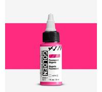 Golden : High Flow : Acrylic Paint : 30ml (1oz): Fluorescent Magenta : S5