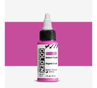Golden : High Flow : Acrylic Paint : 30ml (1oz): Medium Magenta : S6