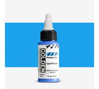Golden : High Flow : Acrylic Paint : 30ml (1oz): Primary Cyan : S2