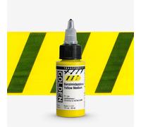 Golden Acrylic High Flow, 1 Ounce Bottle, Transparent Benzimidazolone Yellow Medium (8555-1)