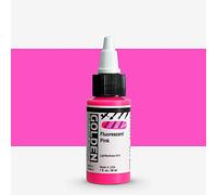 Golden : High Flow : Acrylic Paint : 30ml : Fluorescent Pink : S5