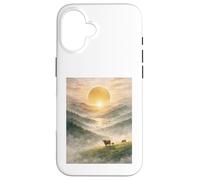 Golden Highland Sunrise Dream Case for iPhone 16