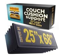 Golden Home Essentials XXL Heavy Duty Couch Cushion Support (25" × 68") - Foldable, Moisture Resistant Couch Board to Fix Sagging Seats - Reinforced, Breathable, Universal Fit