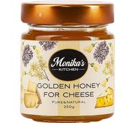 Golden Honey for Cheese 250g - Gourmet Honey - Perfect with Hard Cheese, Goat Cheese & Blue Cheese