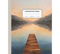 Golden Hour Lake Reflection Notebook: Calm Nature Journal for Relaxation & Focus: Peaceful Sunset Water, Still Reflections & Soft Light - Aesthetic ... diary for Mindfulness, Creativity & Daily Use