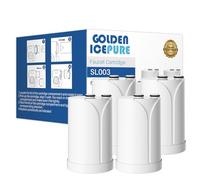 GOLDEN ICEPURE Brita On Tap Pro V-MF for Brita Water Filter, Water Filter for the Tap (600 L), Pack of 4
