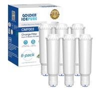 GOLDEN ICEPURE Coffee Machines Water Filter Replacement for Melitta Water Filter Cartridge, Compatible with Krups F088 Pro Aqua, Fits Nivona, Bosch, Siemens, AEG Coffee Makers, 6 Pack