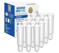 GOLDEN ICEPURE Coffee Machines Water Filter Replacement for Melitta Water Filter Cartridge, Compatible with Krups F088 Pro Aqua, Fits Nivona, Bosch, Siemens, AEG Coffee Makers, 12 Pack