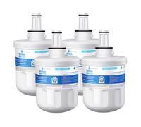 GOLDEN ICEPURE Fridge Water Filter, Compatible with Samsung Fridge & Aqua Pure Plus, Replacement Cartridges for Samsung DA29-00003F DA29-00003G DA29-00003A DA29-00003B DA97-06317A HAFIN1,4Pack