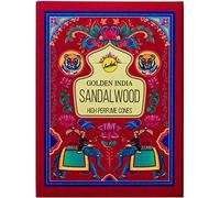 Golden India Sandalwood High Perfume Backflow Incense Cones